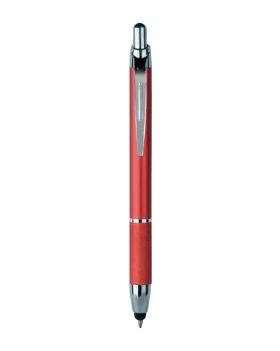 Penna a Sfera Metallo Touch Screen Elegante Rosso