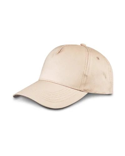 Cappellino Baseball 100% Cotone  Unisex Taglia Unica 400g Khaki