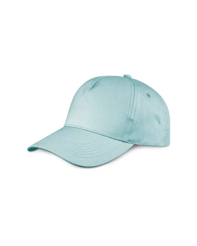 Cappellino Baseball 100% Cotone  Unisex Taglia Unica 400g Sky