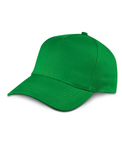 Cappellino Baseball 100% Cotone  Unisex Taglia Unica 400g Green