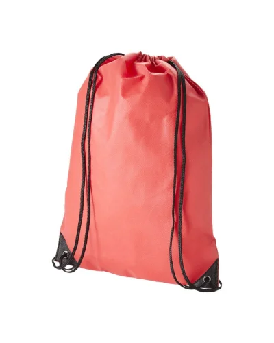 Zaino Evergreen in TNT 34x41 cm leggero promozionale multicolore Rosso