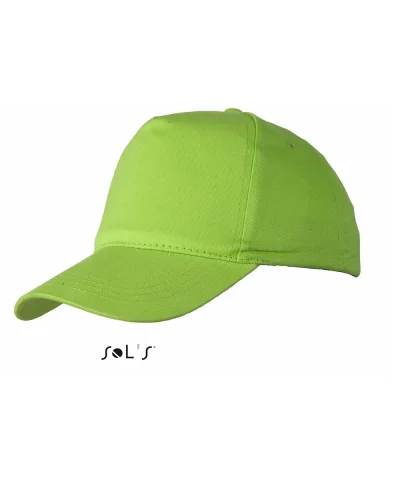 Cappellino Sunny Kids 100% cotone, visiera curva, taglia unica