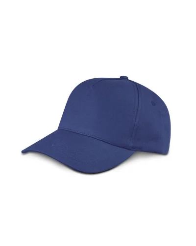 Heavy Cap 5 Pannelli 100% Cotone, Taglia Unica Navy