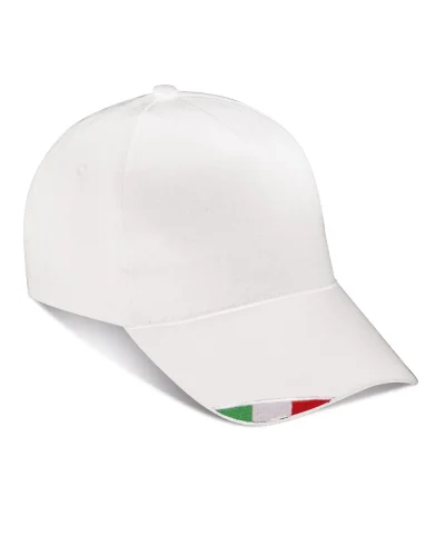 I-Cap Berretto 100% Cotone Taglia Unica Leggero White