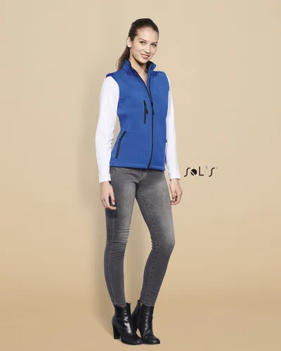 Gilet Rallye Donna BMW, 3 Tasche, Regolabile, Elastan