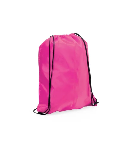 Sacca Zaino Spook poliestere 34x42 cm, corde nere, vari colori Fuxia