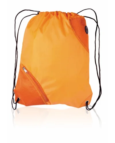 Zaino Fiter: Zainetto Poliestere 34x43 cm, leggero, colorato Arancione