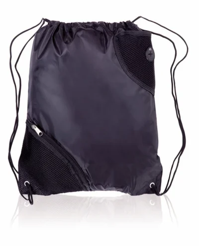 Zaino Fiter: Zainetto Poliestere 34x43 cm, leggero, colorato Nero