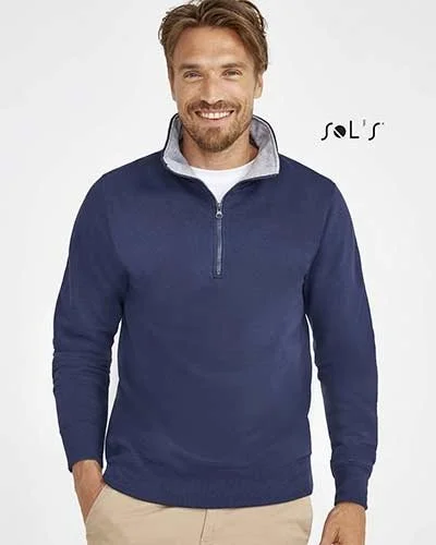 Felpa uomo Scott con 1/4 zip