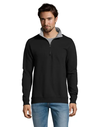 Felpa uomo Scott con 1/4 zip