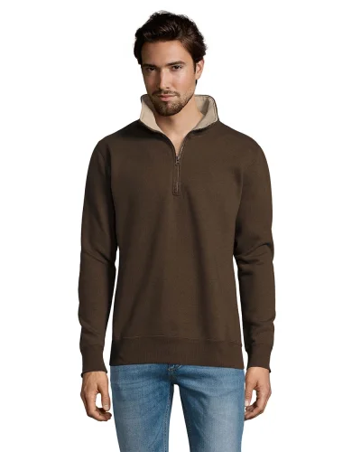 Felpa uomo Scott con 1/4 zip