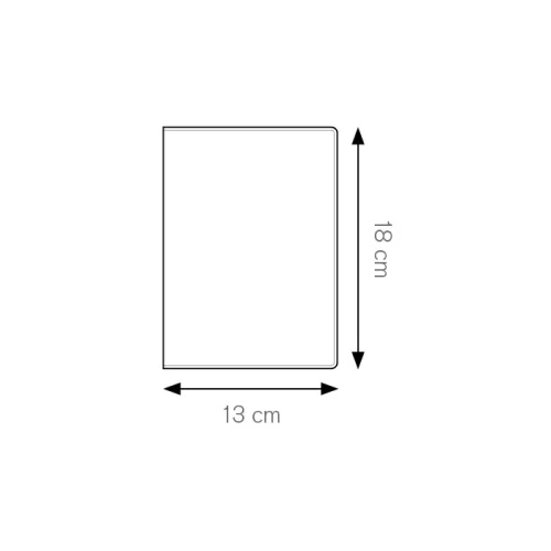 PORTADOCUMENTI BILL PVC 18x13,5 cm stampa