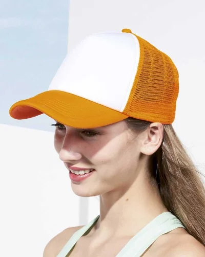 Cappellino Bubble 5 pannelli in poliestere, taglia unica, 65g
