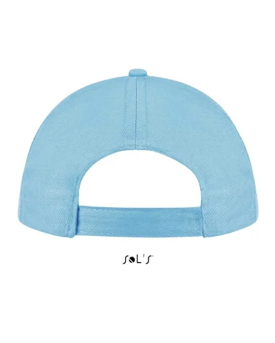 Cappellino Buzz 5 Pannelli Cotone, Visiera Curva, Taglia Unica