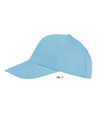 Cappellino Buzz 5 Pannelli Cotone, Visiera Curva, Taglia Unica