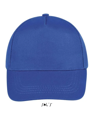 Cappellino Buzz 5 Pannelli Cotone, Visiera Curva, Taglia Unica