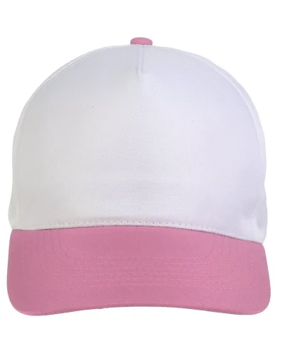 Cappellino junior in poliestere Beechtree, 5 pannelli, velcro