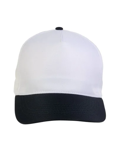 Cappellino junior in poliestere Beechtree, 5 pannelli, velcro