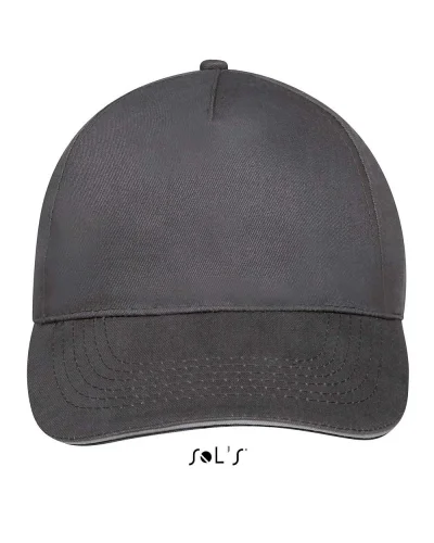 Cappellino Sunny 5 pannelli cotone regolabile, taglia unica