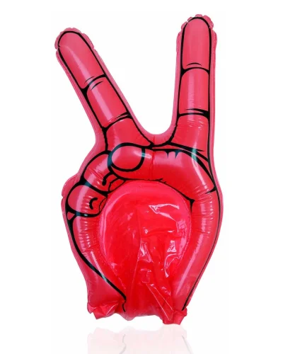 Mano Animazione Hogan in LDPE colorato Rosso
