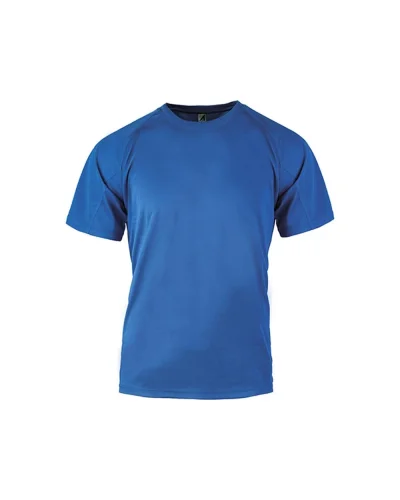 T-shirt mesh adulta GI-VE fluo, extra traspirante Royal