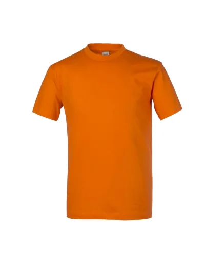 Kos T-shirt uomo cotone 150g, girocollo, fascia parasudore Arancio