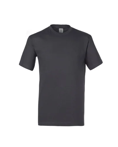 Kos T-shirt uomo cotone 150g, girocollo, fascia parasudore Antracite