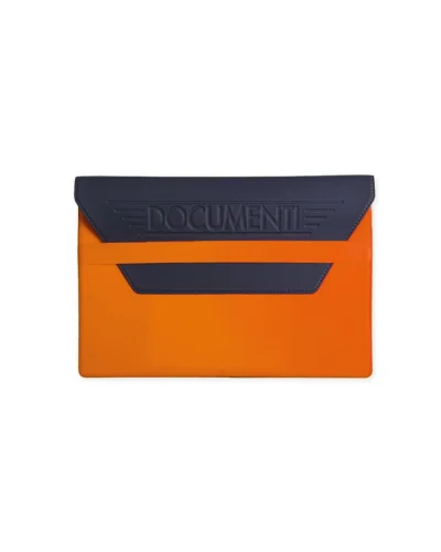 Portadocumenti auto con pattina Arancio