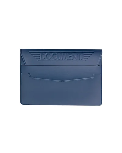 Portadocumenti auto con pattina Blu Unito