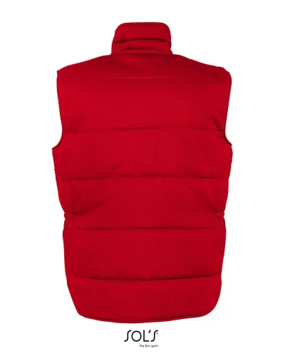 Gilet da lavoro Equinox imbottito, 6 tasche, elasticizzato