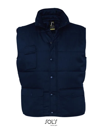 Gilet da lavoro Equinox imbottito, 6 tasche, elasticizzato Blu Navy Pro