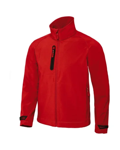 X-Lite Men giacca softshell impermeabile, traspirante 3 strati Deep Red