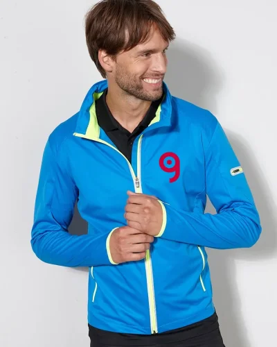 Softshell Uomo  3 Strati Nero, Antivento, Waterproof 5000mm