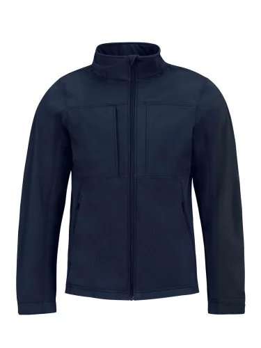 Giacca softshell Uomo con cappuccio removibile, antivento