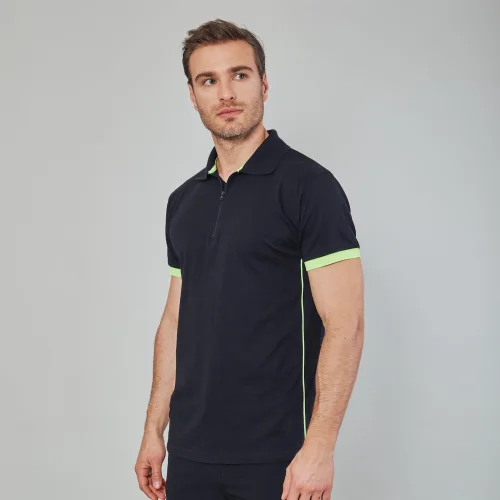 POLO FLORIDA  100% cotone UPF50+ manica corta