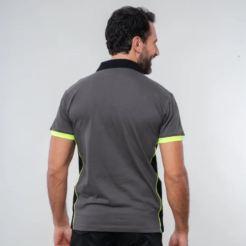 POLO FLORIDA  100% cotone UPF50+ manica corta