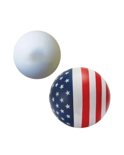 Pallina Antistress USA 70 mm in Poliuretano | Ø 7 cm, Colore Flag