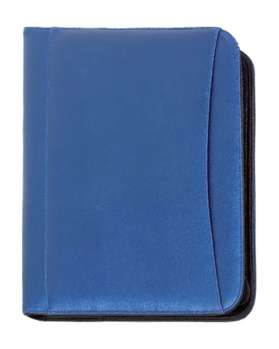 Cartella congresso in neopel con vano porta penne Blu