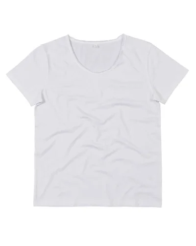 Maglietta da uomo con scollo a V a mezze maniche White