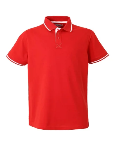Polo Parrot da Uomo - Stile Casual Rosso
