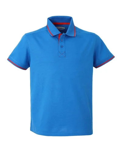 Polo Parrot da Uomo - Stile Casual Azzurro