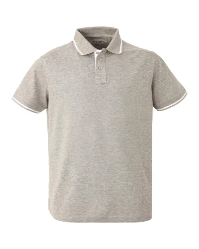Polo Parrot da Uomo - Stile Casual Grigio