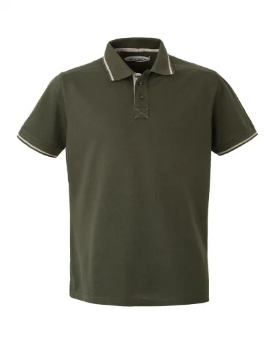 Polo Parrot da Uomo - Stile Casual Verde Bottle