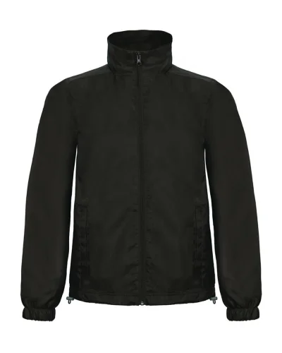 Windbreaker Giacca Mezza Stagione Uomo Antivent Black