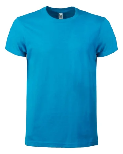 Evolution T-shirt manica corta 100% cotone Turchese