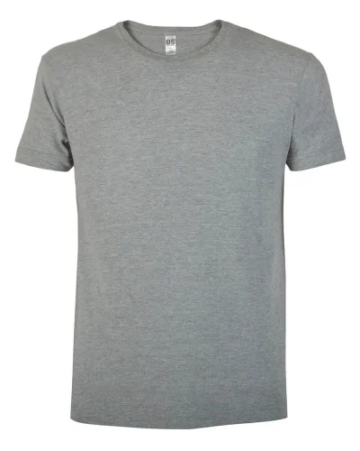 Evolution T-shirt manica corta 100% cotone Grey heather