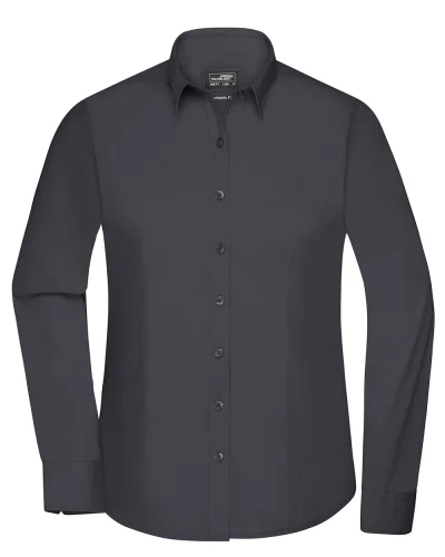 Camicia donna Aqua, Body Fit 105g/m² Carbon