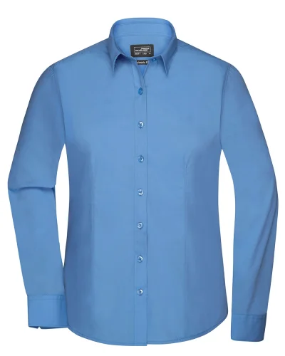 Camicia donna Aqua, Body Fit 105g/m² Aqua