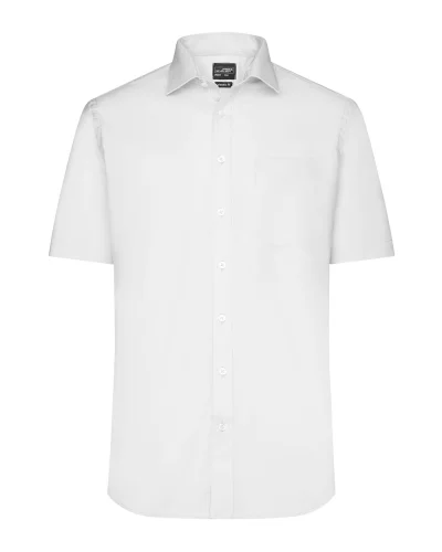 Camicia uomo easy care in cotone, pratica e comoda per ogni occasione White