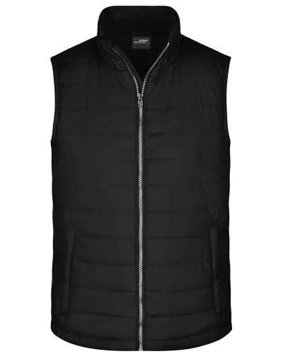 Gilet Uomo Imbottito  in Poliammide Nero Lightweight Vest Black